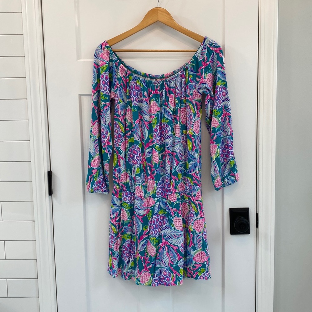 Lilly Pulitzer Lana Romper Size Medium EUC